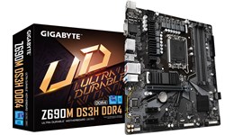 Gigabyte Z690M DS3H DDR4 mATX Motherboard for Intel LGA1700 CPUs