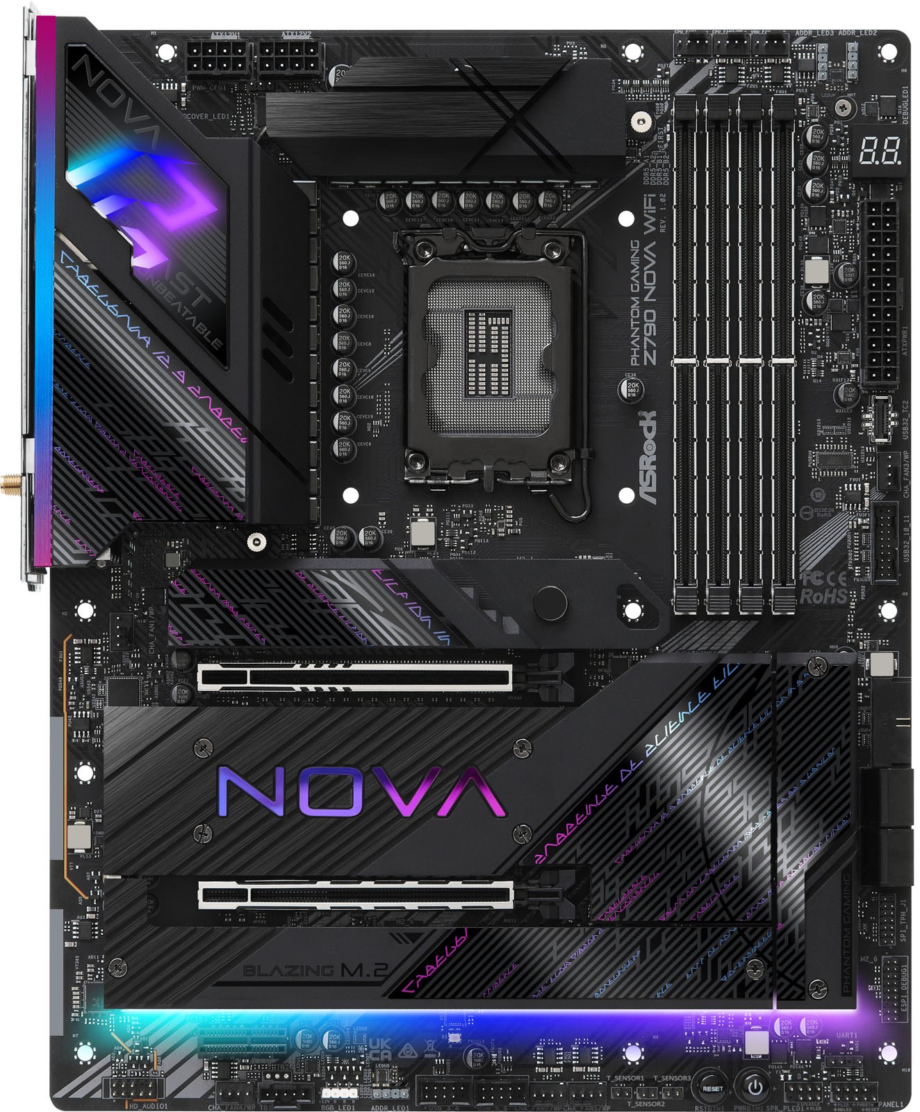 ASRock Z790 NOVA wifi ※Core i7 14700KF Amazon.com: ASRock Z790 Nova WiFi LGA 1700(14th,13th,12th