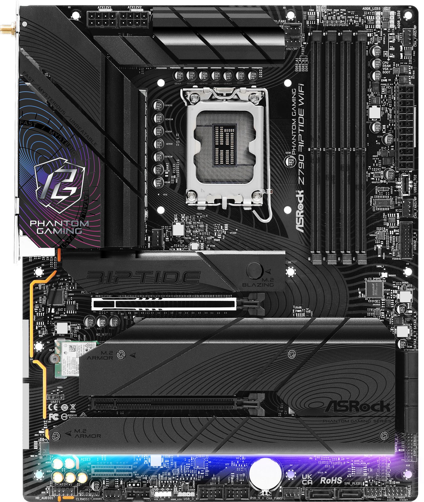 ASRock Z790 Riptide WiFi Intel Socket 1700 Motherboard - 90-MXBMD0
