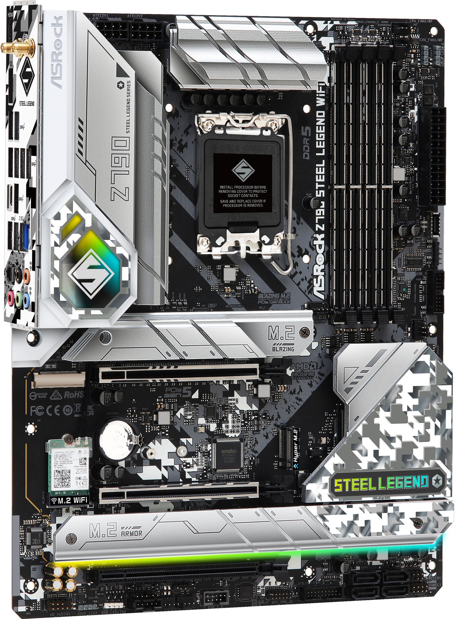 ASRock Z790 Steel Legend WiFi Intel Socket 1700 Motherboard