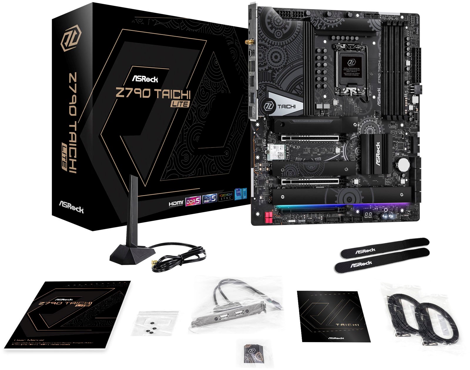 ASRock Z790 Taichi Lite Intel Socket 1700 Motherboard - 90-MXBMF0