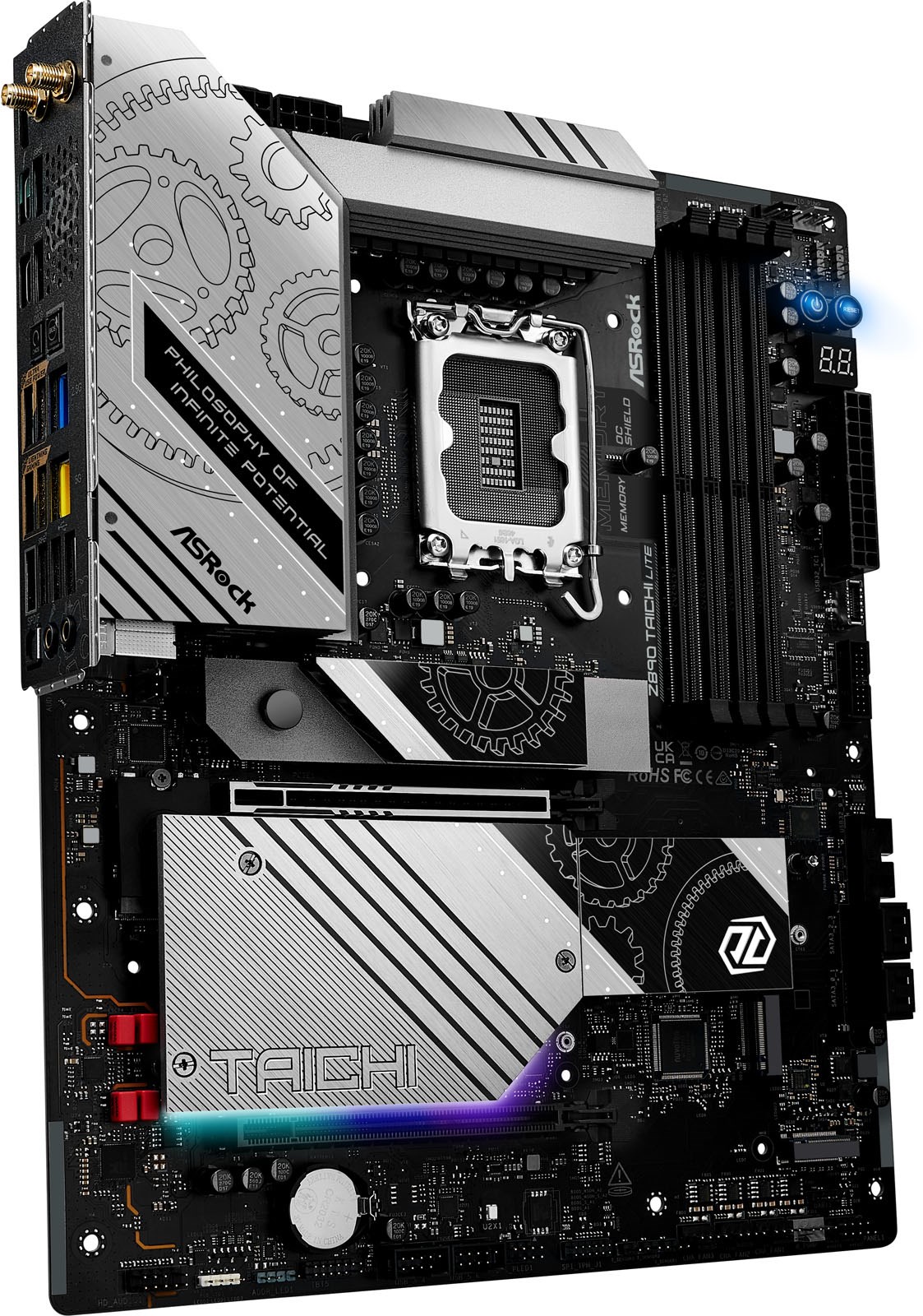 ASRock Z890 Taichi Lite Intel Socket 1851 - 90-MXBPQ0-A0UAYZ ASRock Z890 Taichi Lite Intel Socket 1851 - 90-MXBPQ0-A0UAYZ