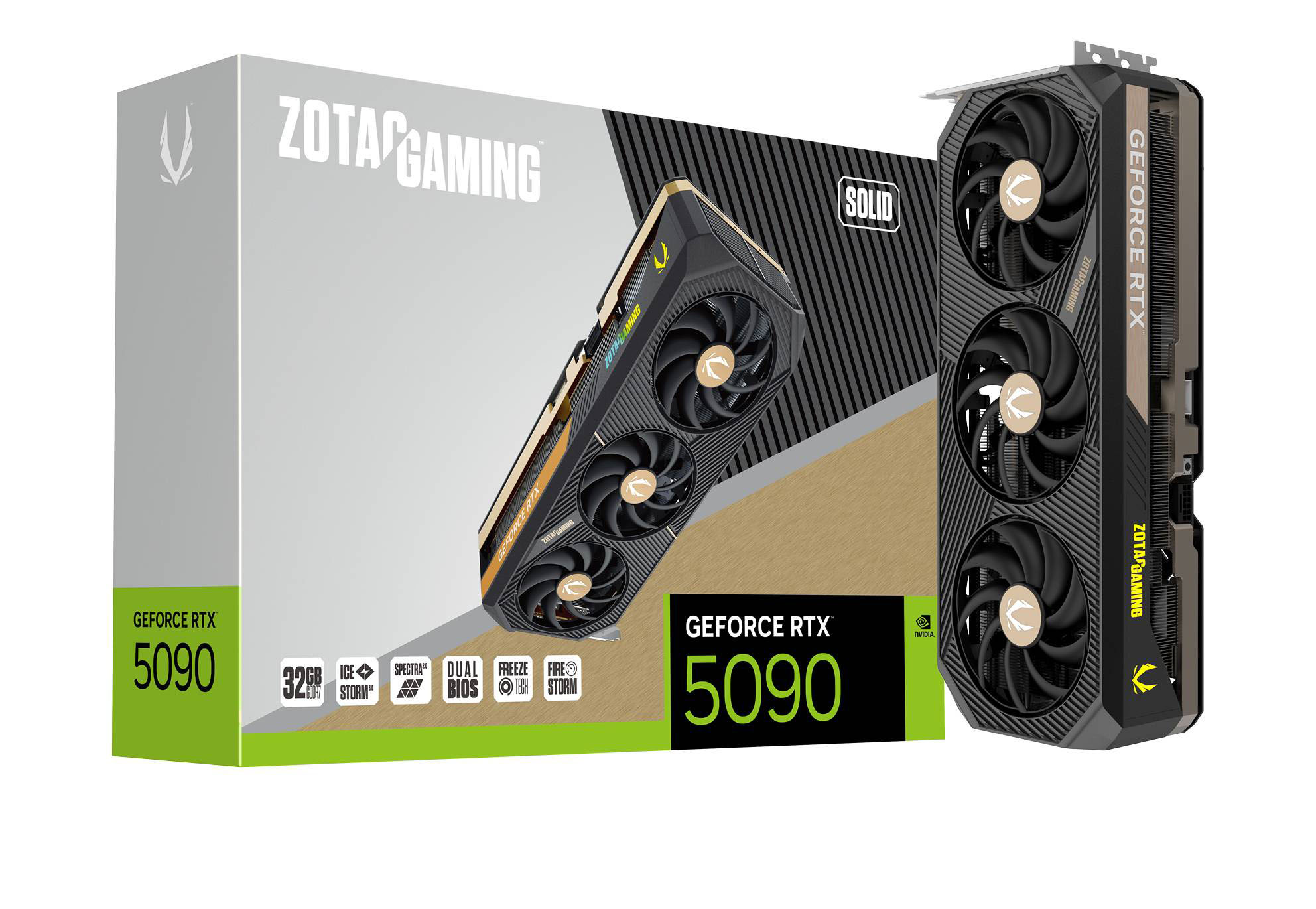 ZOTAC GeForce RTX 5090 Reflex 2 32GB GDDR7 Black