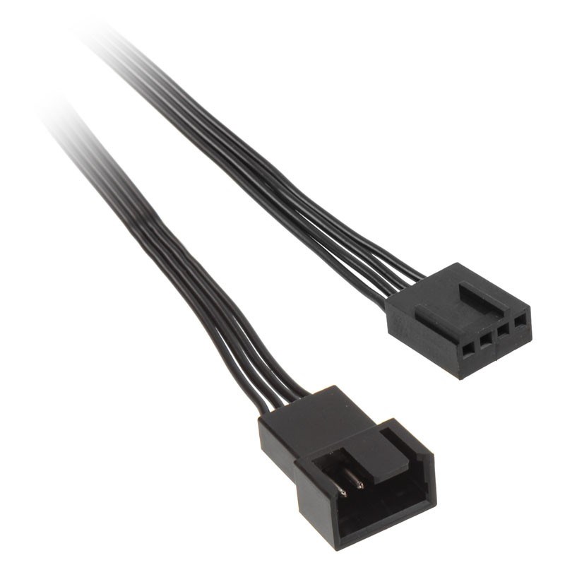 Photos - Computer Cooling Kolink 4-Pin PWM Extension Cable, 300mm, Black ZUAD-771 