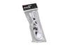 BitFenix Alchemy Molex to 4x SATA Adapter 20 cm - sleeved white/white