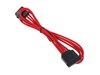 BitFenix Alchemy Molex to SATA Adapter 45 cm - sleeved red/black