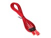 BitFenix Alchemy 3-Pin Extension 90cm - sleeved red/red