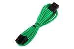 BitFenix Alchemy 6+2-Pin PCIe Extension 45cm - sleeved green/black