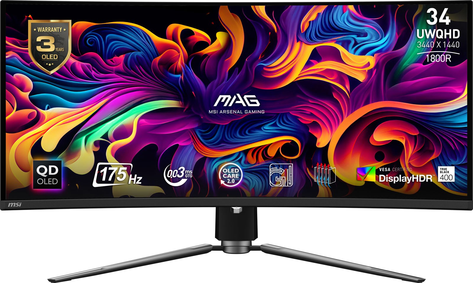MSI MAG 341CQP QD-OLED 34 MSI MAG 341CQP QD-OLED 34