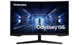 Samsung Odyssey G5 32 inch 1ms Gaming Curved Monitor - 2560 x 1440, 1ms, HDMI