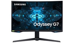 Samsung Odyssey G7 27 inch 1ms Gaming Curved Monitor - 2560 x 1440, 1ms, HDMI
