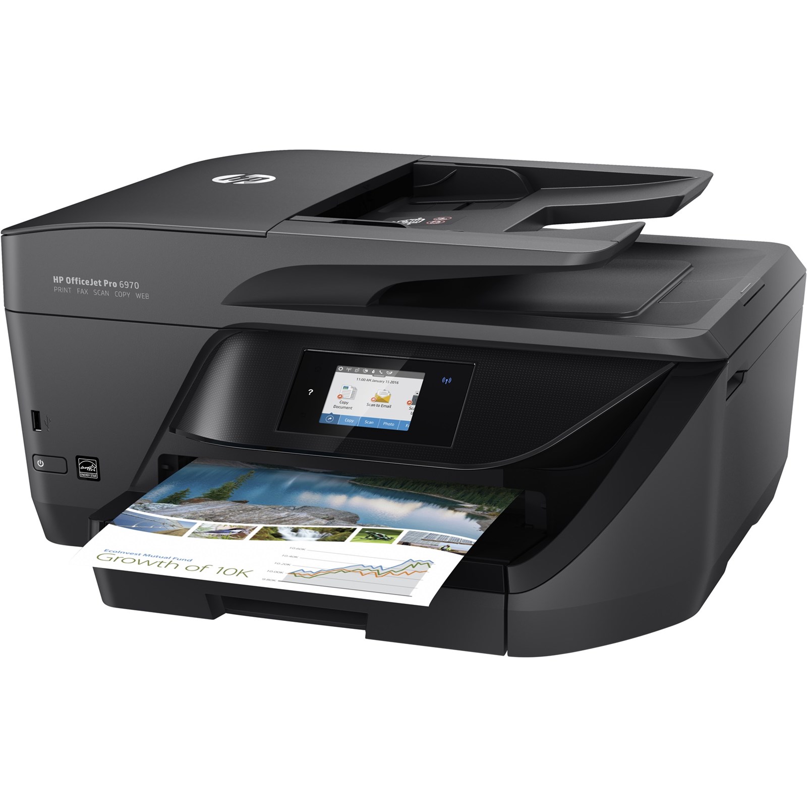 HP OfficeJet Pro 6970 (A4) Colour Inkjet AllinOne Wireless Printer