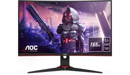 AOC C24G2AE/BK 23.6" Full HD Curved Gaming Monitor - VA, 165Hz, 1ms, Speakers