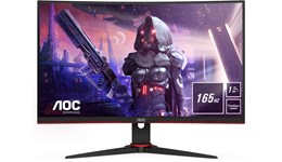 AOC C27G2AE/BK 27 inch 1ms Gaming Curved Monitor - Full HD, 1ms, Speakers, HDMI