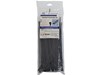 Evo Labs 100 Pack of 200 x 4.4mm Black Retail Packaged Cable Ties