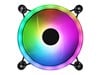 GameMax Raider Dual-Ring 16 LED 120mm Rainbow RGB Fan 5pin