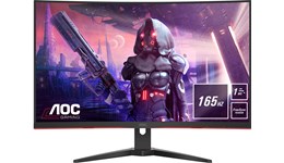 AOC CQ32G2SE/BK 31.5" QHD Curved Gaming Monitor - VA, 165Hz, 1ms, Speakers, HDMI