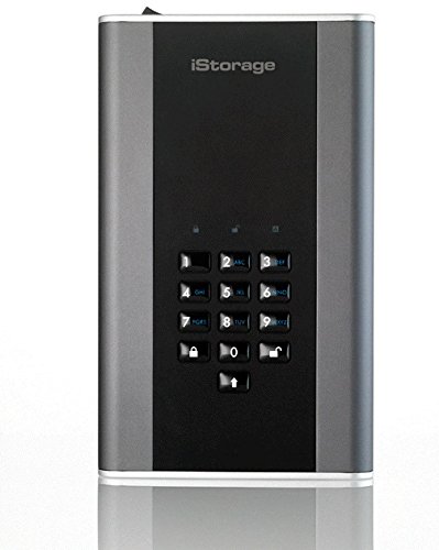 Image of 1TB iStorage diskAshur DT2 Desktop External Hard Drive - USB 3.2 Gen 2
