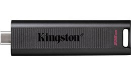 Kingston DataTraveler Max 256GB USB-C 3.1 Flash Stick Pen Memory Drive - Black 