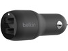 Belkin Dual USB-A Car Charger 24W
