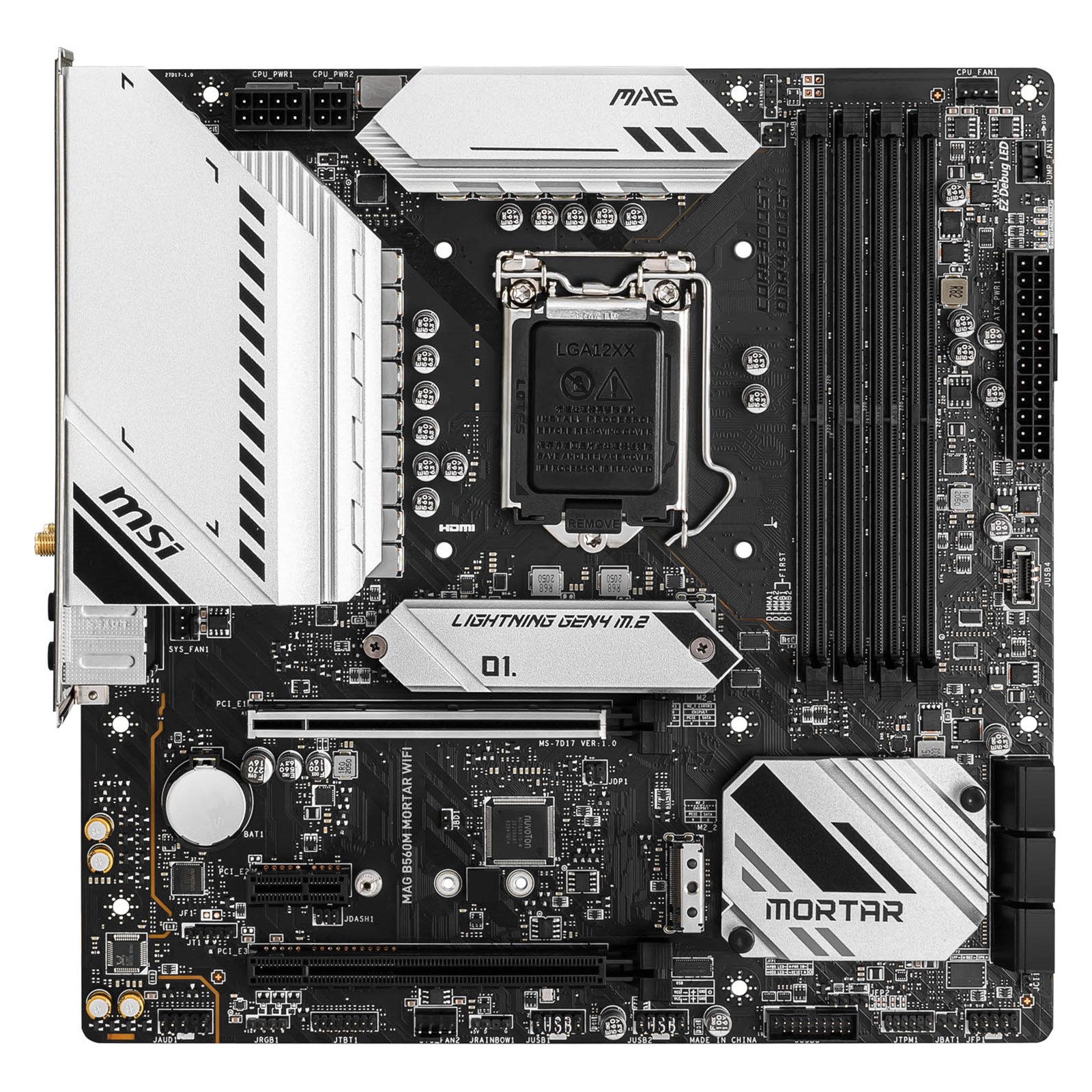 MSI MAG B560M MORTAR WIFI Intel Motherboard - MAG B560M MORTAR WIFI ...