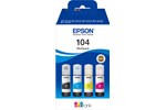 Epson 104 EcoTank 4-Colour Ink Bottle Multipack
