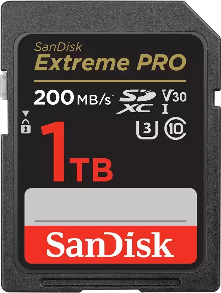 1000GB SanDisk Extreme PRO Class 10 SD Card - SDSDXXD-1T00-GN4IN | CCL