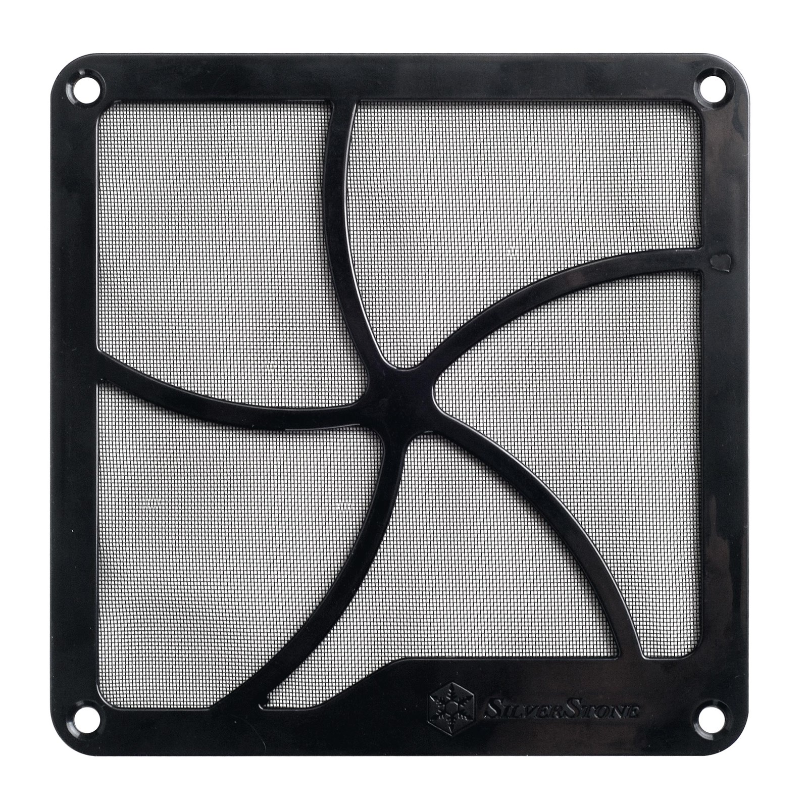Photos - Computer Cooling SilverStone FF122 120mm Magnetic Fan Filter in Black SST-FF122B 