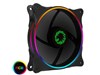Mirage Rainbow RGB 120mm Fan 5V Addressable 3pin Header & 3pin M/B