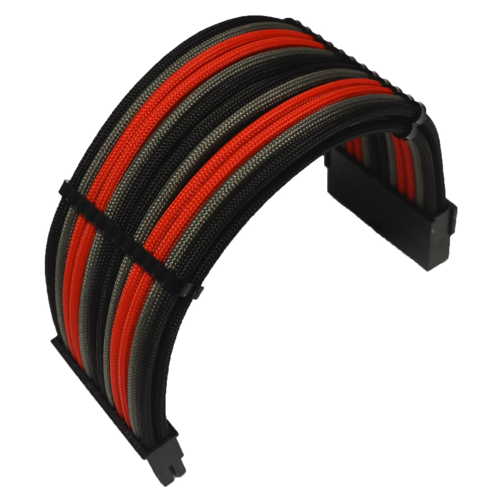 CCL Choice Custom PSU Extension Cables Black/ Red/ Grey CCLBRG