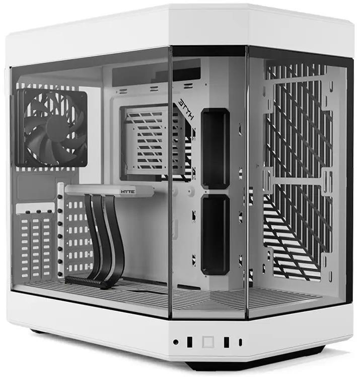 Hyte White Y60 Mid Tower Case Size 4.0
