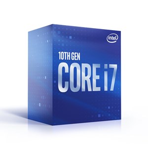Intel Core i7-10700 2.9GHz Octa Core Processor for Socket 1200 with 8 Cores, 16 Threads, 65W TDP, 16MB Cache, 4.8GHz Turbo, Intel UHD Graphics 630, Stock Cooler