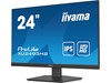 iiyama ProLite 24" Full HD Monitor - IPS, 75Hz, 4ms, Speakers, HDMI, DP