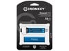 Kingston IronKey Keypad 200 32GB USB 3.0 Flash Stick Pen Memory Drive - Blue 