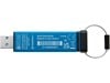 Kingston IronKey Keypad 200 64GB USB 3.0 Flash Stick Pen Memory Drive - Blue 
