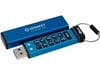 Kingston IronKey Keypad 200 8GB USB 3.0 Flash Stick Pen Memory Drive - Blue 