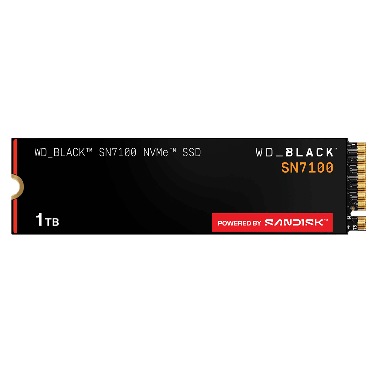 Western Digital WD_BLACK SN7100 1TB PCIe Gen4 x4 NVMe SSD - CCL