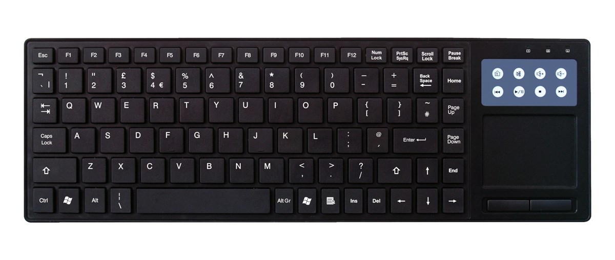 Photos - Keyboard CiT Qwerty TPad USB Multimedia  with Touchpad QK-288 