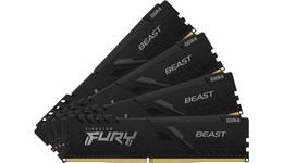 Kingston FURY Beast 64GB (4x16GB) 3200MT/s DDR4 Memory Kit