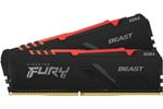 Kingston FURY Beast RGB 16GB (2x8GB) 2666MHz DDR4 Memory Kit