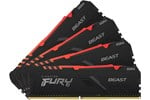 Kingston FURY Beast RGB 64GB (4x16GB) 3200MHz DDR4 Memory Kit