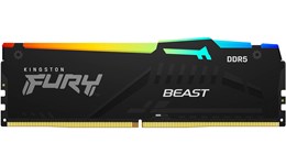 Kingston FURY Beast RGB 32GB (1x32GB) 5600MT/s DDR5 Memory
