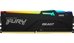 Kingston FURY Beast RGB 16GB (1x16GB) 5600MHz DDR5 Memory