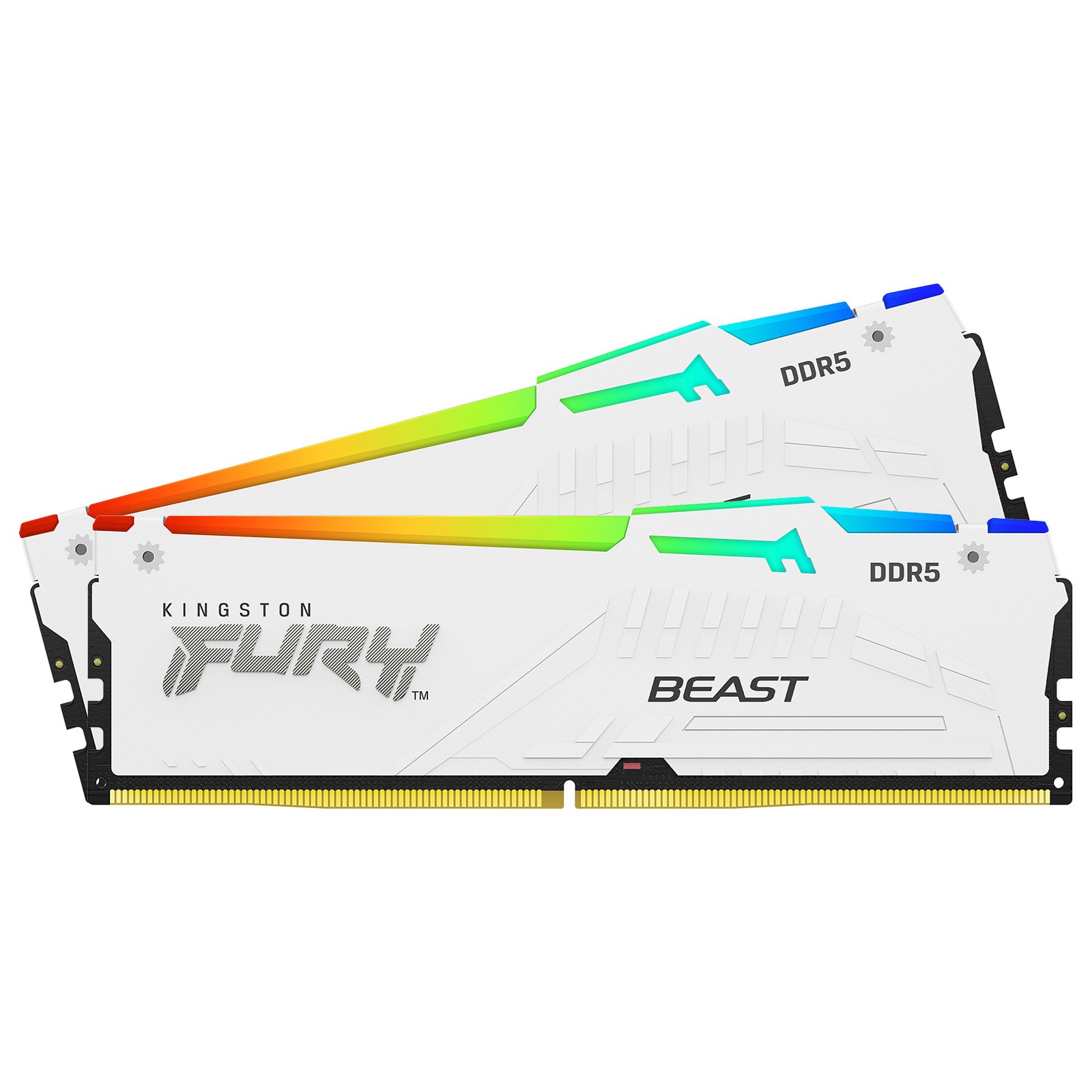 Kingston FURY Beast RGB 32GB (2x 16GB) 5200MT/s DDR5 RAM ...