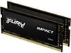 Kingston FURY Impact 32GB (2x16GB) 3200MHz DDR4 Memory Kit