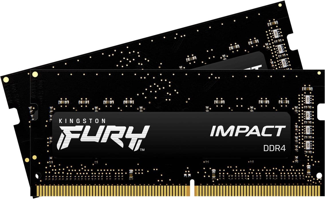 Kingston FURY Impact 16GB (2x 8GB) 3200MHz DDR4 - KF432S20IBK2/16 | CCL