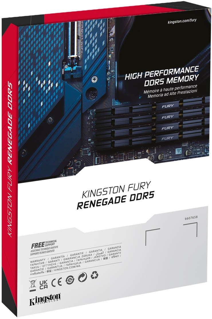 Kingston fury renegade silver. Kf564c32rsk2-32