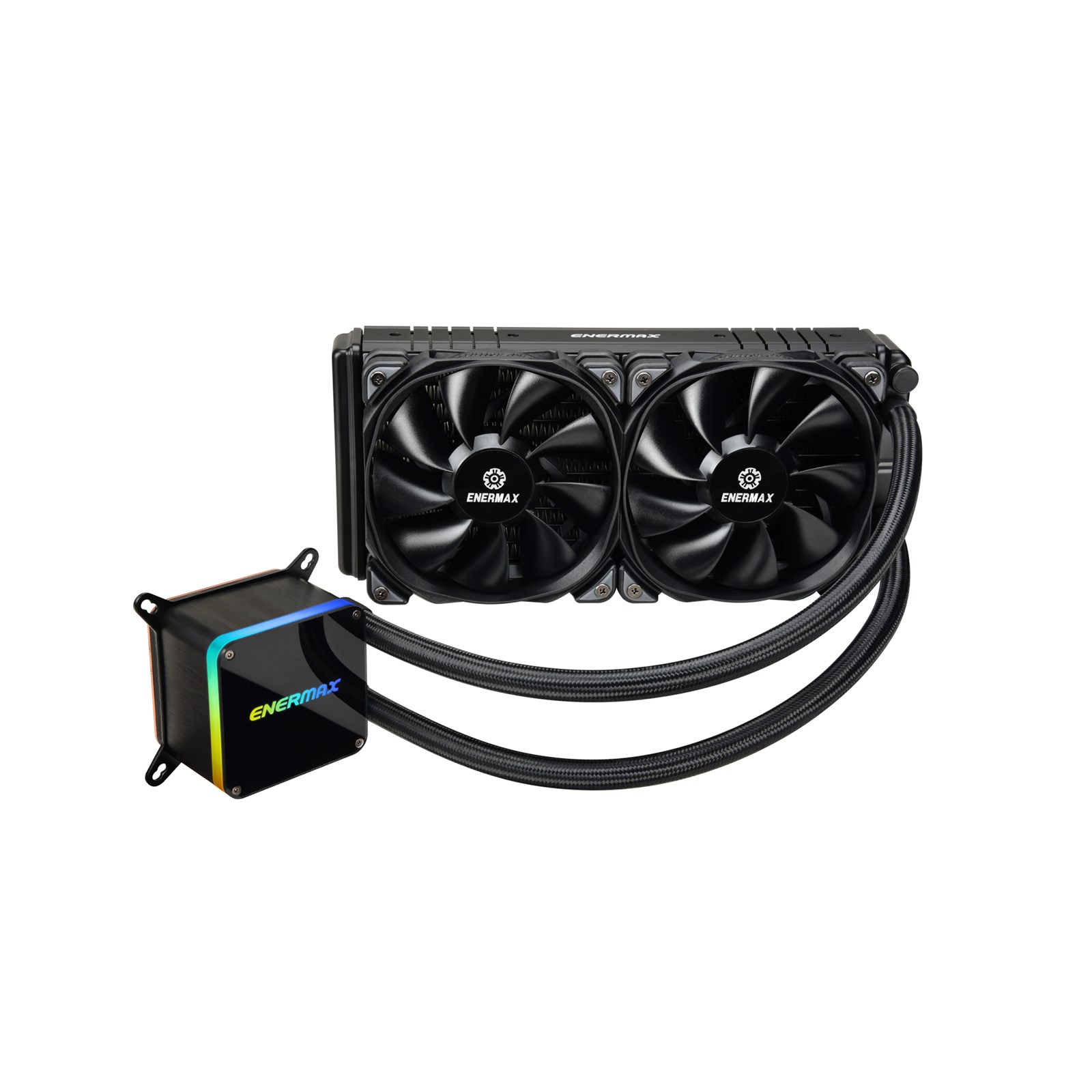 Enermax LiqTech II 280 RGB CPU Water Cooler 280mm ELCLTTO280TBP