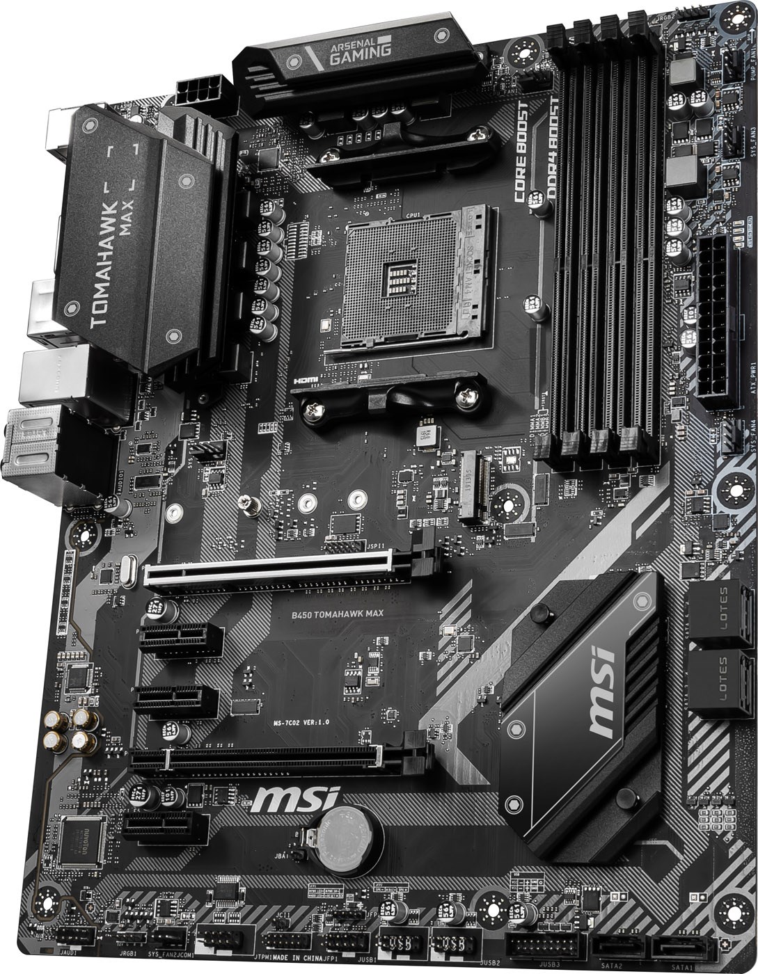 Msi Tomahawk B450 Max - AMD - MSI B450 TOMAHAWK MAX Motherboard