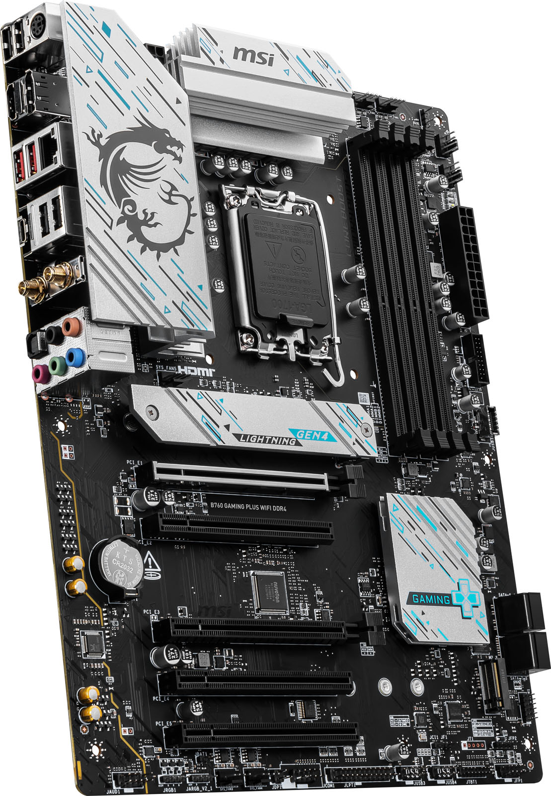 MSI B760 GAMING PLUS WIFI DDR4 ATX Motherboard - CCL Computers
